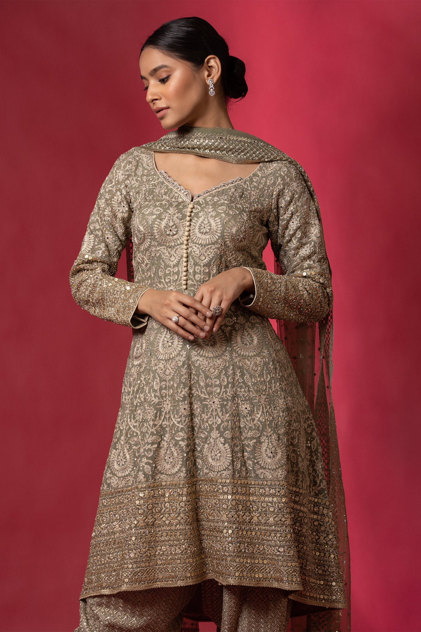 Buy Anarkali with Churidar Short Sleeve Zardosi Work Diwali Dress  Collection Online for Women in USA